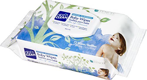 0074887649607 - NICE 'N CLEAN UNSCENTED BABY WIPES, 72 COUNT
