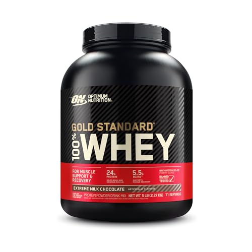 0748927024142 - GOLD STANDARD 100% WHEY PROTEIN EXTREME MILK CHOCOLATE 5 LB