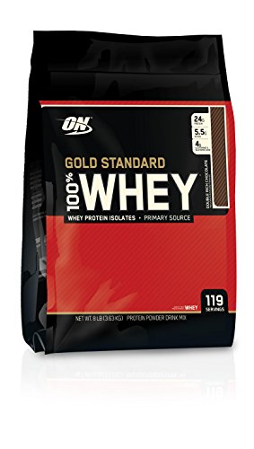 0748927050745 - OPTIMUM NUTRITION 100% WHEY GOLD STANDARD PROTEIN BAR, DOUBLE RICH CHOCOLATE, 8 POUND