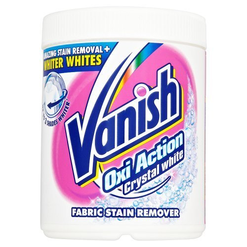 0749447086870 - VANISH OXI ACTION CRYSTAL WHITE FABRIC STAIN REMOVER POWDER, 1KG BY VANISH