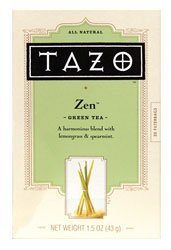 0749447340637 - GREEN TEA-ZEN GREEN LOW CAFFEINE - 20 - BAG BY TAZO