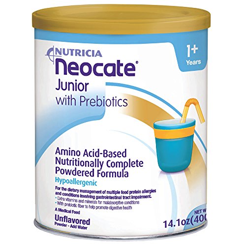 0749735029121 - NEOCATE JUNIOR WITH PREBIOTICS, UNFLAVORED, 14.1 OZ / 400 G (CASE OF 4 CANS)