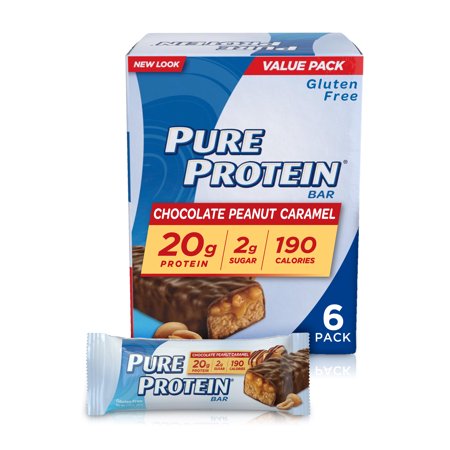 0749826348414 - PURE PROTEIN VALUE PACK, CHOCOLATE PEANUT CARAMEL, 1.76 OZ. BARS, 6 COUNT, ,