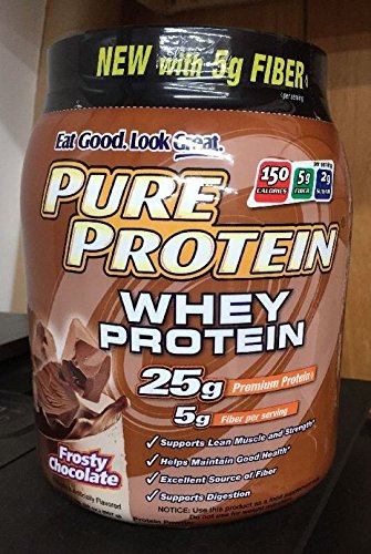 0749826521695 - PURE PROTEIN 100% WHEY PROTEIN FROSTY CHOCOLATE 2LB