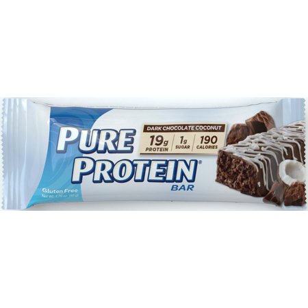 0749826548272 - PURE PROTEIN NUTRITION BAR, DARK CHOCOLATE COCONUT, 1.76 OUNCE (PACK OF 6)