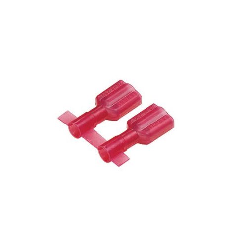 0074983734764 - PANDUIT DMNF1-288FIB-3K REEL SMART SYSTEM METRIC FEMALE DISCONNECTS, NYLON FULLY INSULATED, FUNNEL ENTRY, 0.5 - 1.0MM WIRE RANGE, RED, 2.8 X 0.8MM TAB SIZE, 3MM MAX INSULATION, 4.8MM WIDTH, 3.8MM HEIGHT, 18MM LENGTH (3000 PIECES PER REEL)