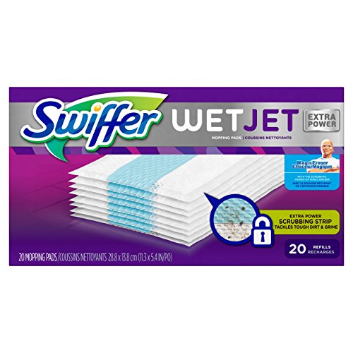 0074994503885 - SWIFFER WETJET PADS WITH THE POWER OF MR. CLEAN MAGIC ERASER 20 COUNT