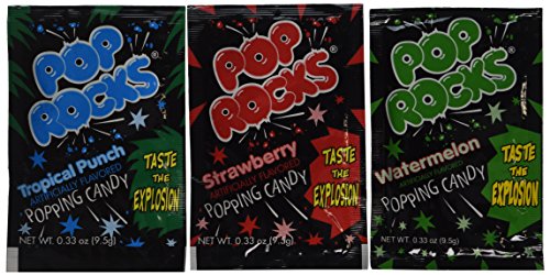 0074994508651 - ASSORTED POP ROCKS CANDY 12 PACKS, EACH PACK IS 0.33 OZ (9.5 G)