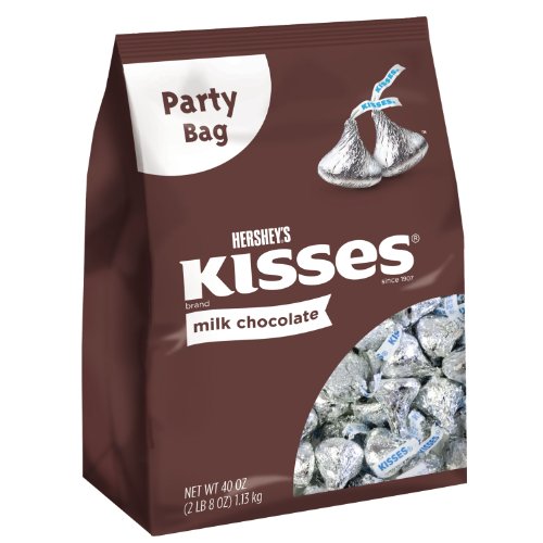 0074994556270 - HERSHEY'S KISSES MILK CHOCOLATE, 40-OUNCE BAG