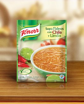 7501005114295 - KNORR TOMATO FIDEOS PASTA SOUP LIME CHILI 95 G.