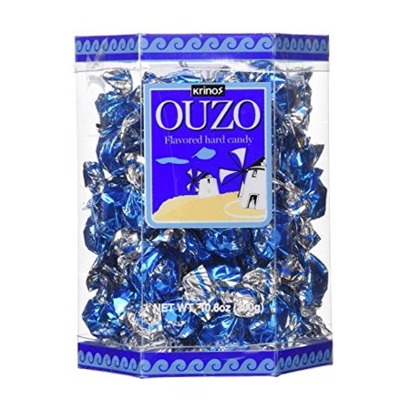 0075013260512 - KRINOS OUZO CANDY VALUE 10.6 OZ, 3 PACK