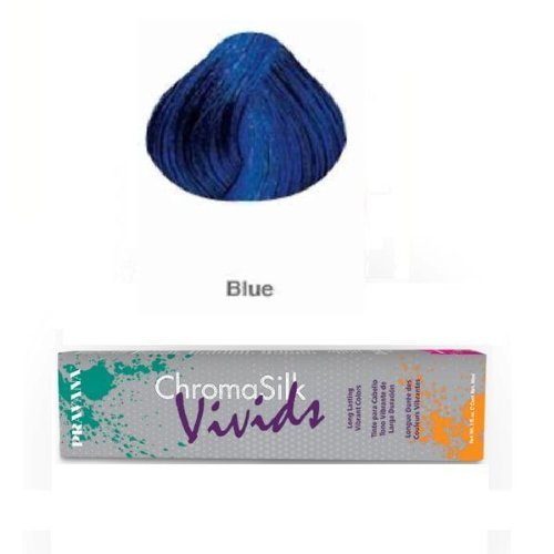 7501438381301 - PRAVANA CHROMASILK VIVIDS CREME HAIR COLOR WITH SILK & KERATIN PROTEIN (BLUE)3 FL OZ