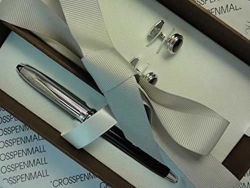 7501449779074 - CROSS ELEGANT CORPORATE EXECUTIVE GIFT COMBO , TOWNSEND TUXEDO PEN AND CROSS TUXEDO CUFFLINKS SET IN BOUTIQUE QUALITY GIFT BOX