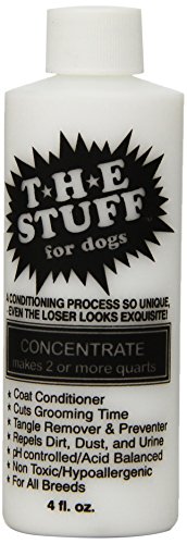 0750190000044 - THE STUFF SILICON DOG CONDITIONER AND DETANGLER, 4-OUNCE