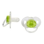 0075020020222 - TRANSLUCENT ORTHODONTIC INFANT PACIFIER 0-6 MO 2 PACIFIERS