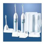0075020027108 - SONICARE ELITE LIMITED EDITION RECHARGEABLE SONIC TOOTHBRUSH INCLUDES 2 POWER TOOTHBRUSHES 3 E SERIES BRUSH HEADS 2 BRUSH HEAD HOLDERS 2 TRAVEL CASES 2 CHARGERS