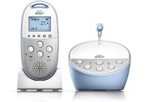 0075020031686 - PHILIPS AVENT DECT BABY MONITOR WITH TEMPERATURE SENSOR AND NIGHT MODE