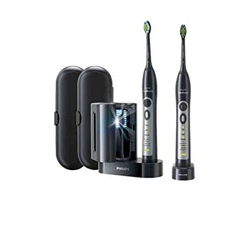 0075020051042 - PHILIPS SONICARE FLEXCARE TOOTHBRUSH. PREMIUM WHITENING EDITION IN BLACK COLOR. 2 PACK