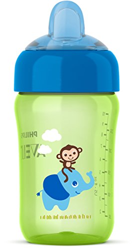 0075020052957 - PHILIPS AVENT MY SIP-N-CLICK CUP, GREEN/BLUE, 12 OUNCE