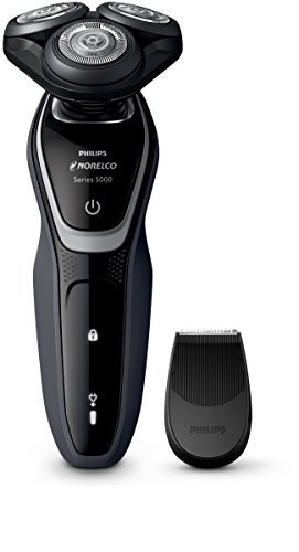 0075020056191 - PHILIPS NORELCO ELECTRIC SHAVER 5100 WET & DRY, S5210/81, WITH PRECISION TRIMMER