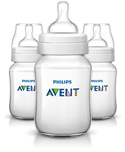 0075020062109 - PHILIPS AVENT 9 OUNCE 3 PACK ANTI-COLIC BABY BOTTLE - CLEAR