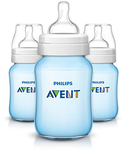 0075020062482 - PHILIPS AVENT ANTI-COLIC BLUE 9-OZ BABY BOTTLES, BPA-FREE, 3PK
