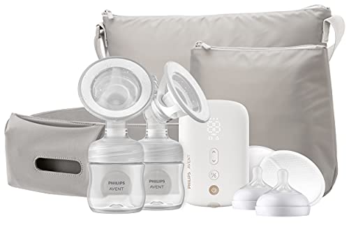 0075020086662 - PHILIPS AVENT DOUBLE ELECTRIC BREAST PUMP ADVANCED, WITH NATURAL MOTION TECHNOLOGY, SCF394/62