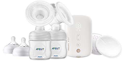 0075020091512 - PHILIPS AVENT DOUBLE ELECTRIC BREAST PUMP ADVANCED, WITH NATURAL MOTION TECHNOLOGY, SCF394/61