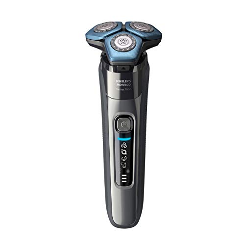 0075020092267 - PHILIPS NORELCO PHILIPS NORELCO SHAVER 7100, RECHARGEABLE WET & DRY ELECTRIC SHAVER WITH SENSEIQ TECHNOLOGY AND POP-UP TRIMMER S7788/82, 1 COUNT