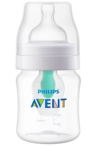 0075020093790 - PHILIPS AVENT ANTI-COLIC BABY BOTTLE WITH AIRFREE VENT, 4OZ, 1PK, CLEAR, SCY701/91
