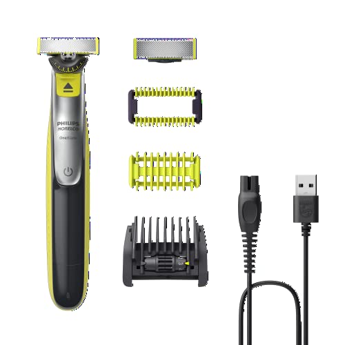 0075020103291 - PHILIPS NORELCO ONEBLADE 360 FACE + BODY HYBRID ELECTRIC TRIMMER AND SHAVER, QP2834/70