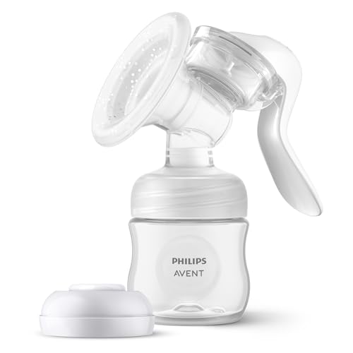0075020109453 - PHILIPS AVENT MANUAL BREAST PUMP - EASY PUMPING WITH NATURAL MOTION TECHNOLOGY - TRANSPARENT, SCF430/03
