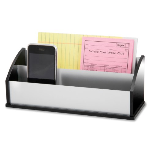 0750333513509 - KANTEK LETTER AND MESSAGE SORTER, 3.5 X 10.25 X 4 INCHES, BLACK ACRYLIC AND ALUMINUM (BA350)