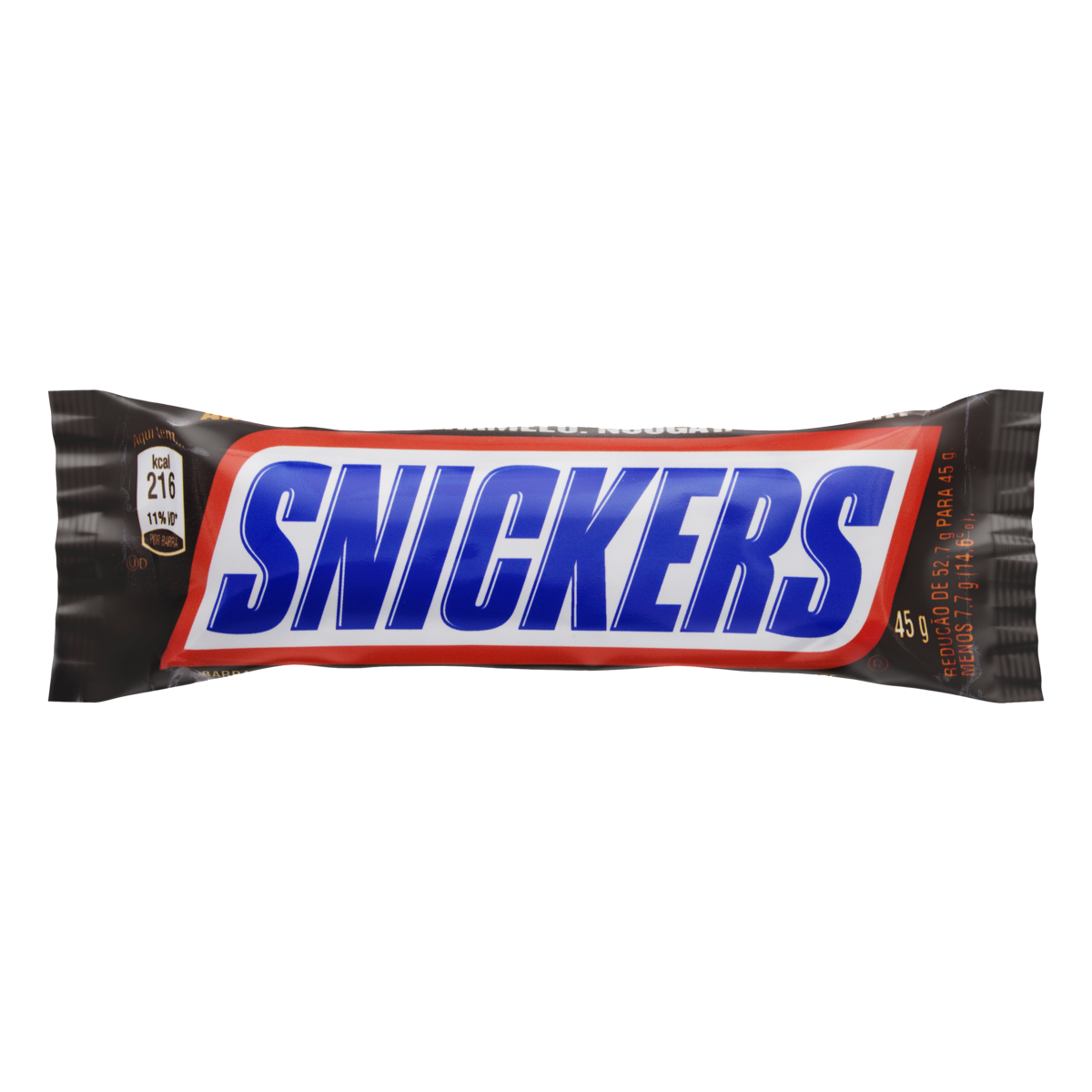7506174500207 - CHOCOLATE SNICKERS PACOTE 52,7G