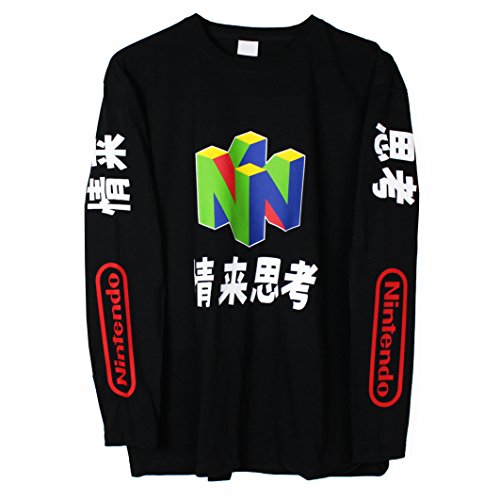 0750810304095 - N64 JAPANESE LONG SLEEVE T-SHIRT (XL)