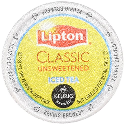 0750869861006 - LIPTON K-CUP PACKS, CLASSIC UNSWEETENED ICED TEA, 48 COUNT