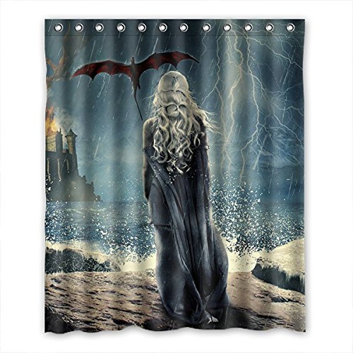 7509332307038 - ZXX@QE GAME OF THRONES FILM HERO POLYESTER FABRIC BATH SHOWER CURTAIN 60 X 72