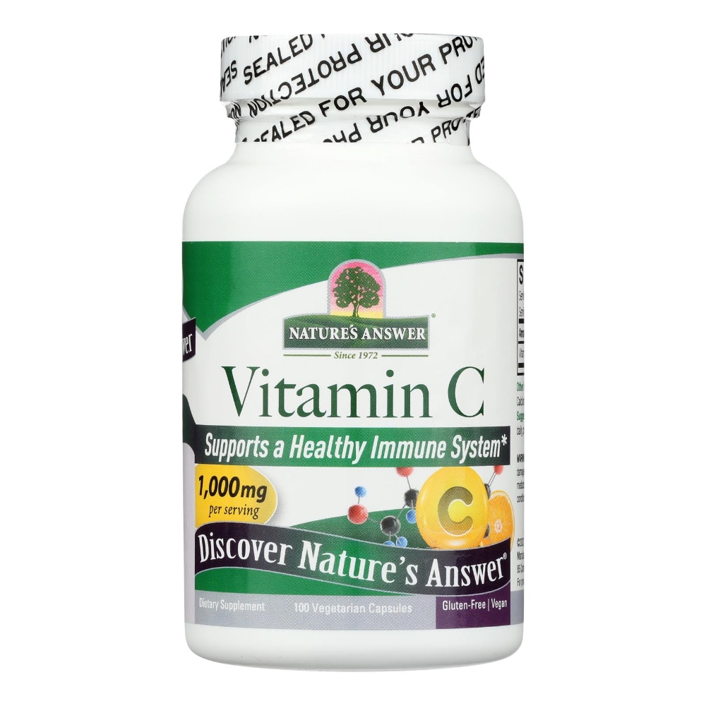 0075103503093 - NATURES ANSWER - VITAMIN C 1000 MG VC - 1 EACH-100 CT