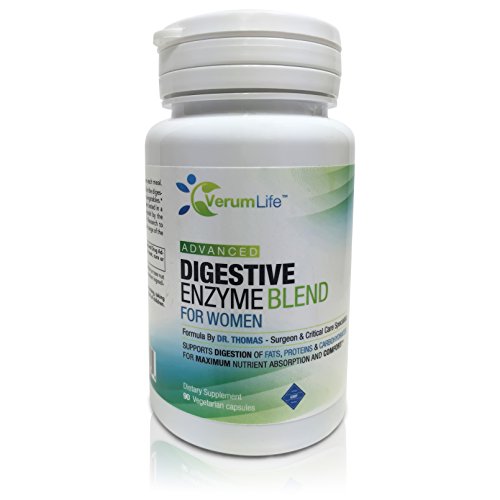 0751354338164 - DIGESTIVE ENZYME SUPPLEMENT FOR WOMEN - ADVANCED DIGESTION FORMULA FOR GAS, BLOATING, INDIGESTION AND AN INCREASE IN ENERGY. HELPS DIGEST FAT, CARBOHYDRATES, PROTEINS AND ABSORB MORE NUTRIENTS FAST!