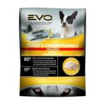 0751485126005 - EVO TURKEY & CHICKEN FORMULA SMALL BITES DRY DOG FOOD 28.6 LB
