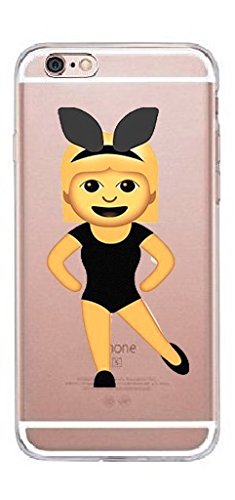 0751570932313 - SHARK® TRANSPARENT! BFF TWINNING BESTIE EMOJI EDITION MATCHING COUPLE CASE (ONE CASE FOR IPHONE 6 PLUS)