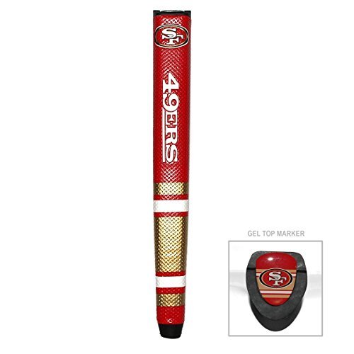 0751738815717 - SAN FRANCISCO 49ERS JUMBO PUTTER GRIP WITH BALL MARKER