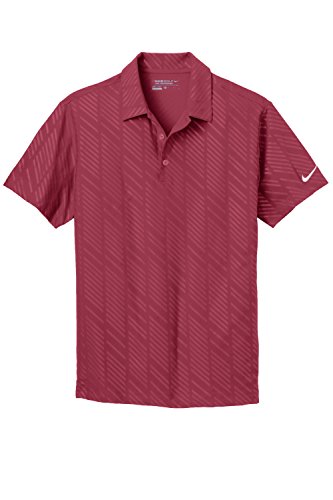 0751778537587 - NIKE GOLF DRI-FIT EMBOSSED POLO