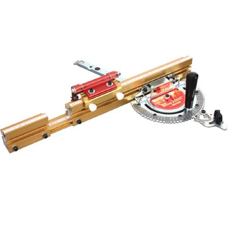 0751922200114 - INCRA MITER1000SE MITER GAUGE SPECIAL EDITION WITH TELESCOPING FENCE AND DUAL FLIP SHOP STOP