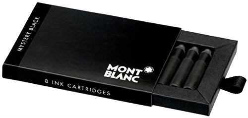 0751994700567 - MONT BLANC INK CARTRIDGES, MYSTERY BLACK