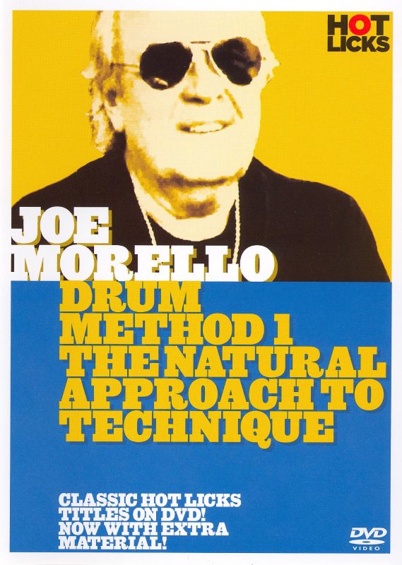 0752187437697 - JOE MORELLO: NATURAL APPROACH TO TECHNIQUE (DVD)