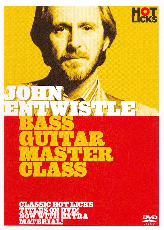 0752187437833 - JOHN ENTWISTLE: BASS GUITAR MASTER CLASS