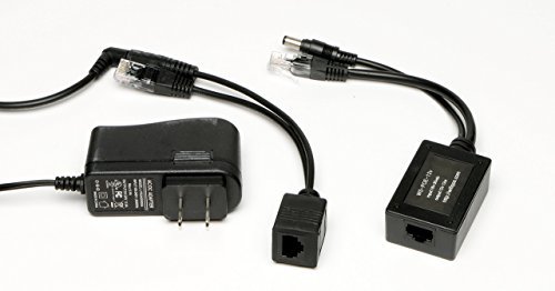 0752423138012 - WS-POE-12V-10W-KIT POWER OVER ETHERNET FOR ANY NON POE 12 VOLT DEVICES TO 328 FEET WITH 1 AMPS AND 12 WATTS COMPLETE KIT