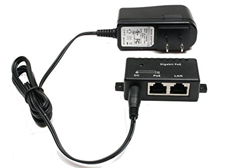 0752423138128 - GIGABIT POE INJECTOR FOR POWER OVER ETHERNET - WS-GPOE-1-48V15W WITH 15 WATTS OF POWER AT 48 VOLTS FOR 802.3AF DEVICES - ALWAYS ON