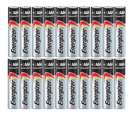 0752423479047 - ENERGIZER AAA MAX ALKALINE E92 BATTERIES MADE IN USA - EXPIRATION 12/2024 OR LATER - 20 COUNT